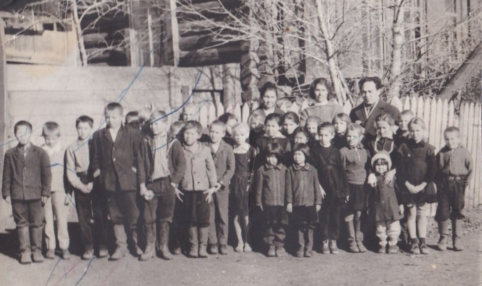 55 Учащиеся 1 4 классов. 1966 год